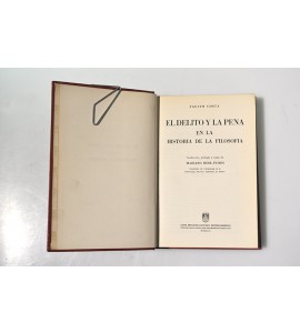 El delito y la pena en la Historia de la Filosofía