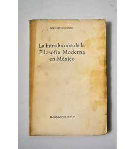 La introducción de la filosofía moderna en México