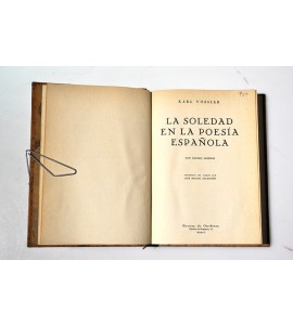La soledad en la poesía española
