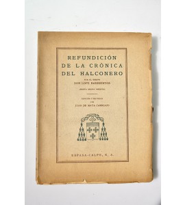 Refundición de la crónica del halconero