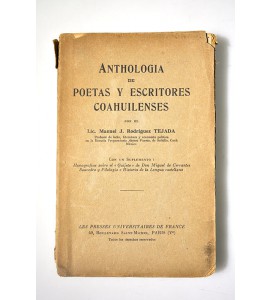 Anthología de poetas y escritores coahuilenses  *