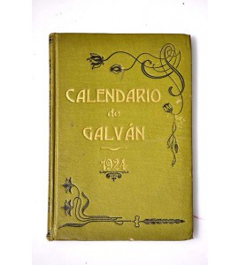 98° calendario del Mariano Galván Rivera para el año bisiesto de 1924