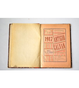 Calendario del más Antiguo Galván para el año de 1917 *