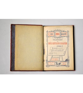 Calendario del más Antiguo Galván para el año de 1904
