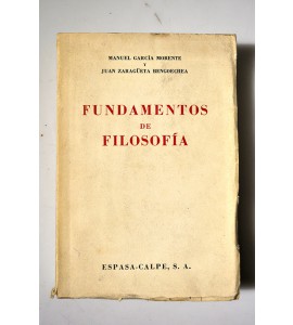 Fundamentos de Filosofía e Historia de los sistemas filosóficos 