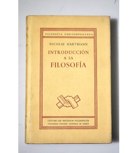 Introducción a la filosofía *