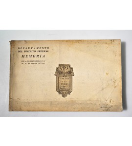 Memoria del 1o de septiembre de 1942 al 31 de agosto de 1943 