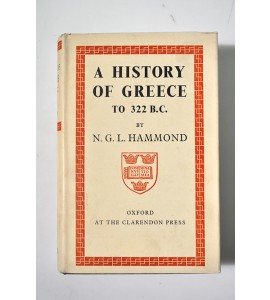 A history of Greece to 322 B. C.