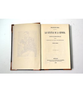 Las estatuas de la reforma. Noticias biográficas de los personajes en ellas representados. 