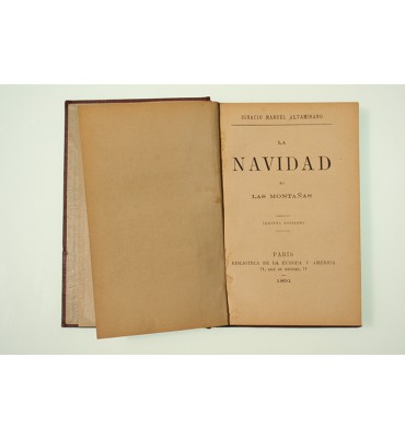 La navidad en las montañas