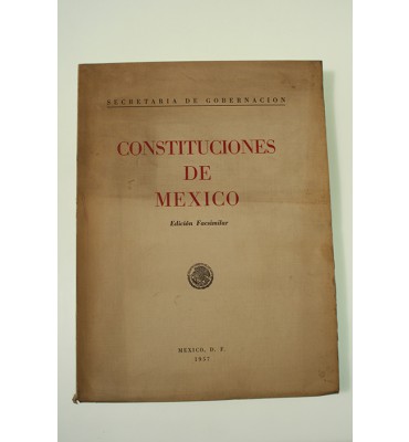 Constituciones de México