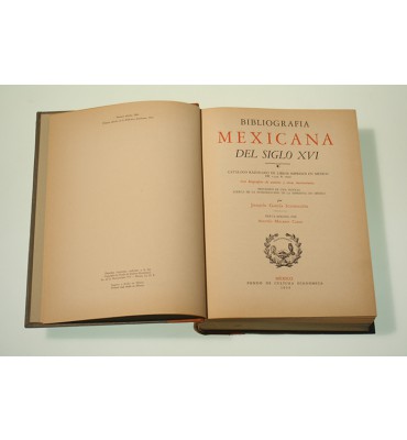 Bibliografía mexicana del siglo XVI