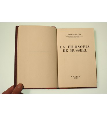 La filosofía de Husserl