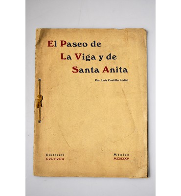 El paseo de la Viga y de Santa Anita