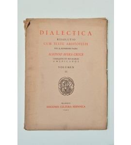 Dialectica resolutio cum téxtu Aristotelis. Vol II.