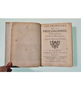Les principes de la philosophie escrits en latin