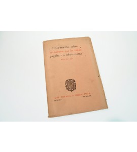 Información sobre los tributos que los indios pagaban a Moctezuma, año de 1554