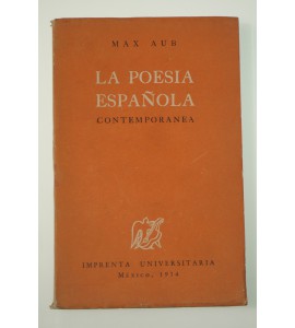 La poesia española contemporánea