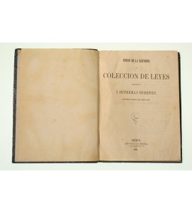 Código de la reforma o colección de leyes decretos y supremas ordenes, expedidas desde 1856 hasta 1861