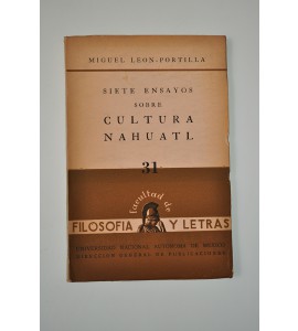 Siete ensayos sobre cultura náhuatl