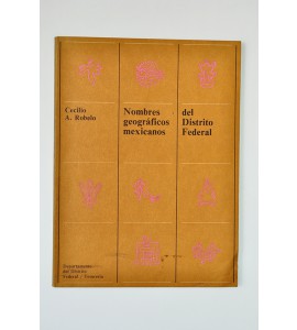 Nombres geográficos mexicanos del Distrito Federal