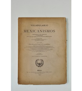 Vocabulario de mexicanismos