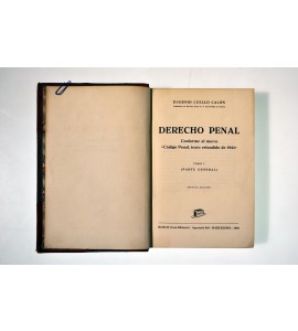 Derecho penal conforme al nuevo Código Penal, texto refundido de 1944.
