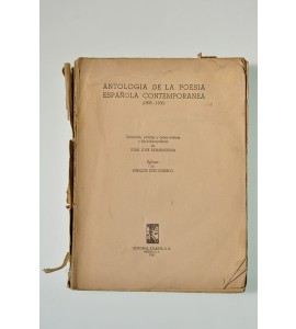 Antología de la poesía española contemporánea (1900-1936)