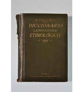 Nuevo Diccionario Latino-Español Etimológico