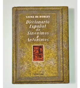 Diccionario español de sinónimos y antónimos