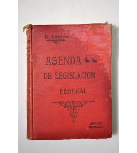 Agenda de legislación federal