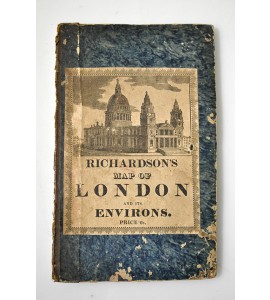 Richardson´s map of London and its environs
