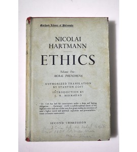 Ethics.Volume one: Moral phenomena 